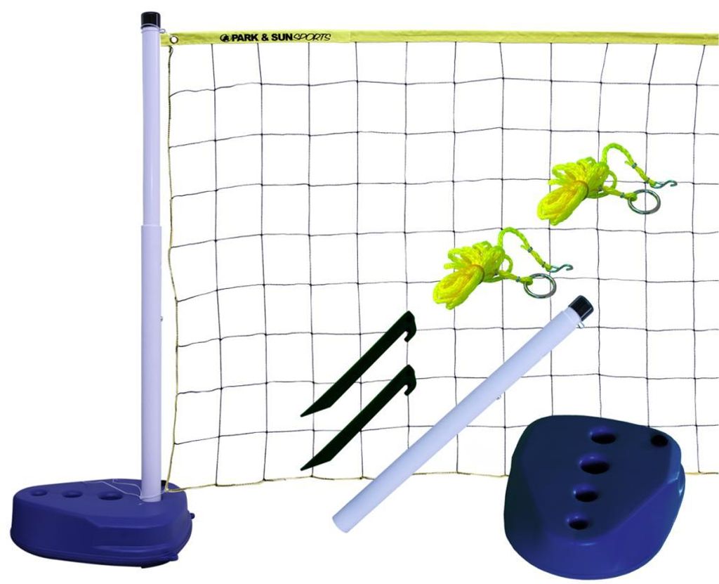 Park&Sun Sports Pool Volleyballnetz höhenverstellbar - Wasser Volleyball Set