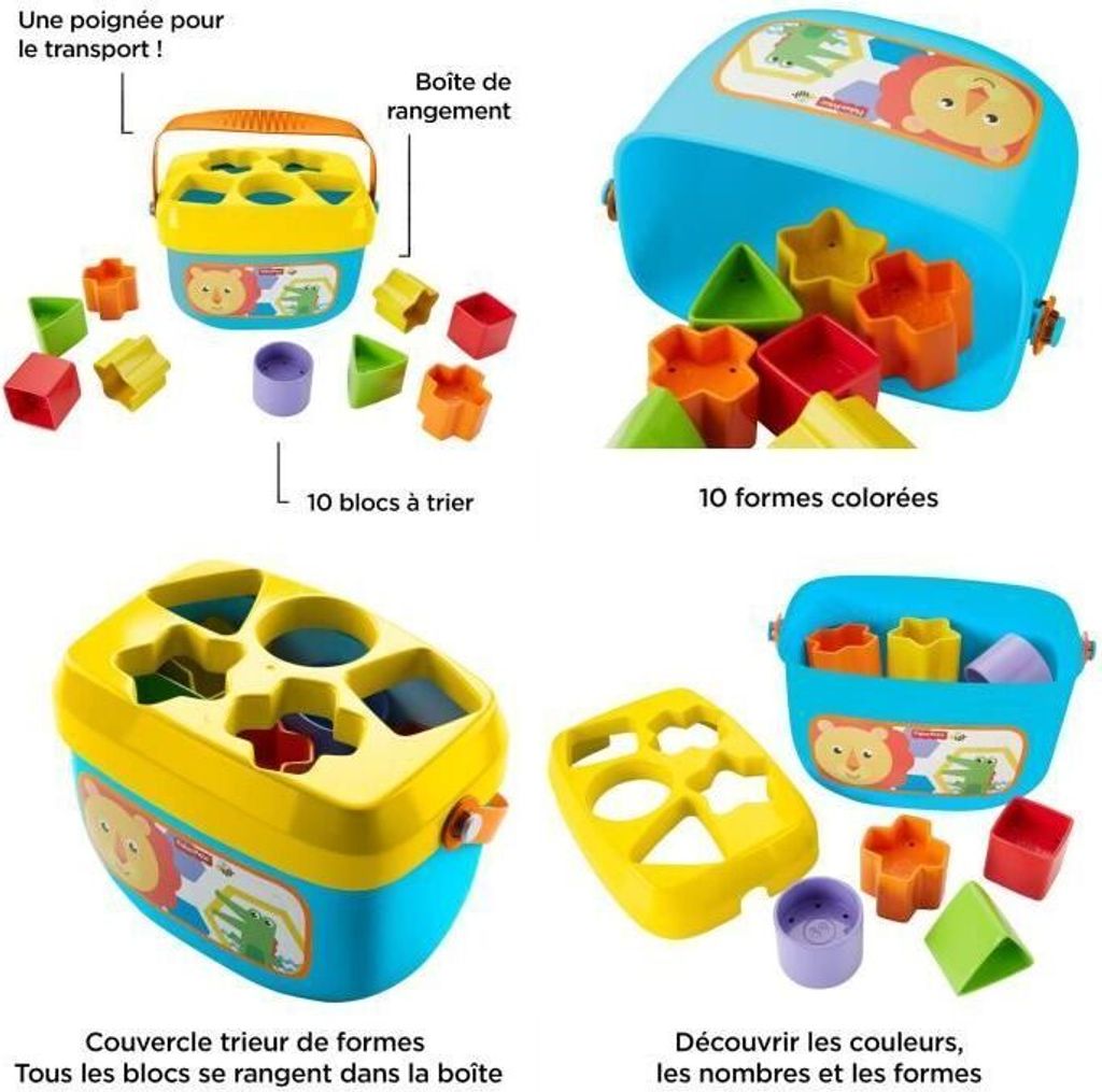 Fisher-Price Baby's First Building Blocks, Motorické Obrázok produktu 29