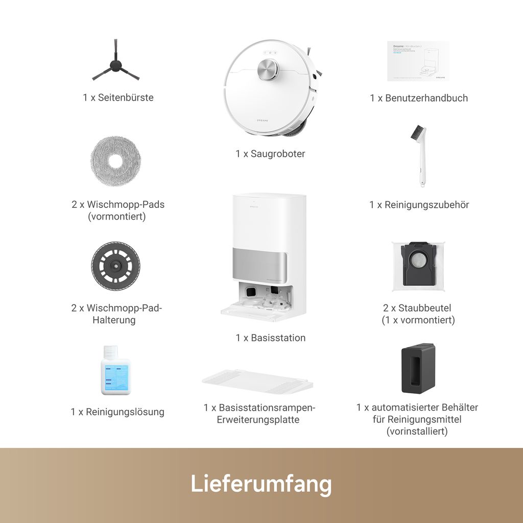 Dreame L10s Ultra Gen 2 Saugroboter mit Produktbild 9