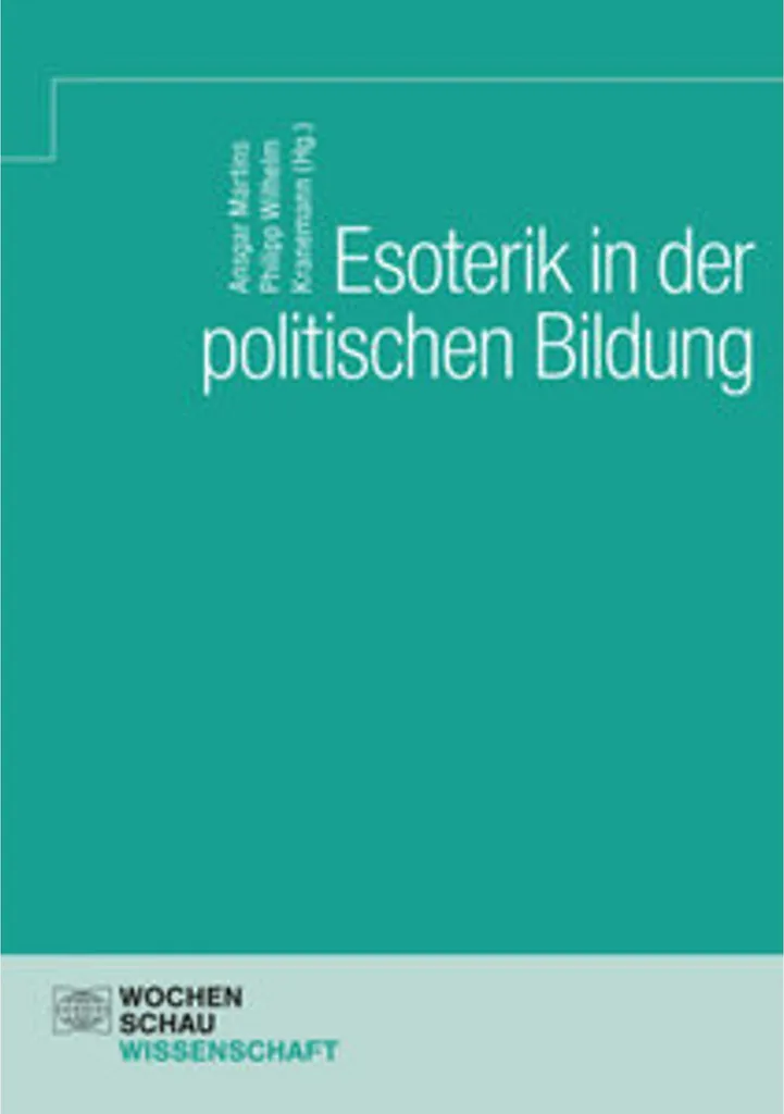 Livre de Sciences Politiques : ésotérisme dans l'éducation civique