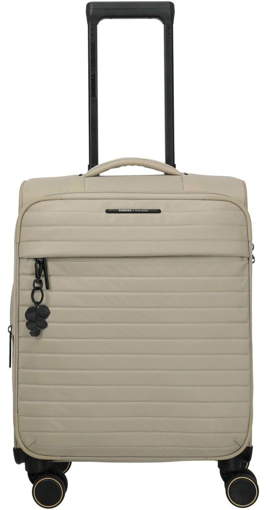 Travelite Barbara Stepp 4W trolley, satijnlook, nude beige, Productafbeelding 