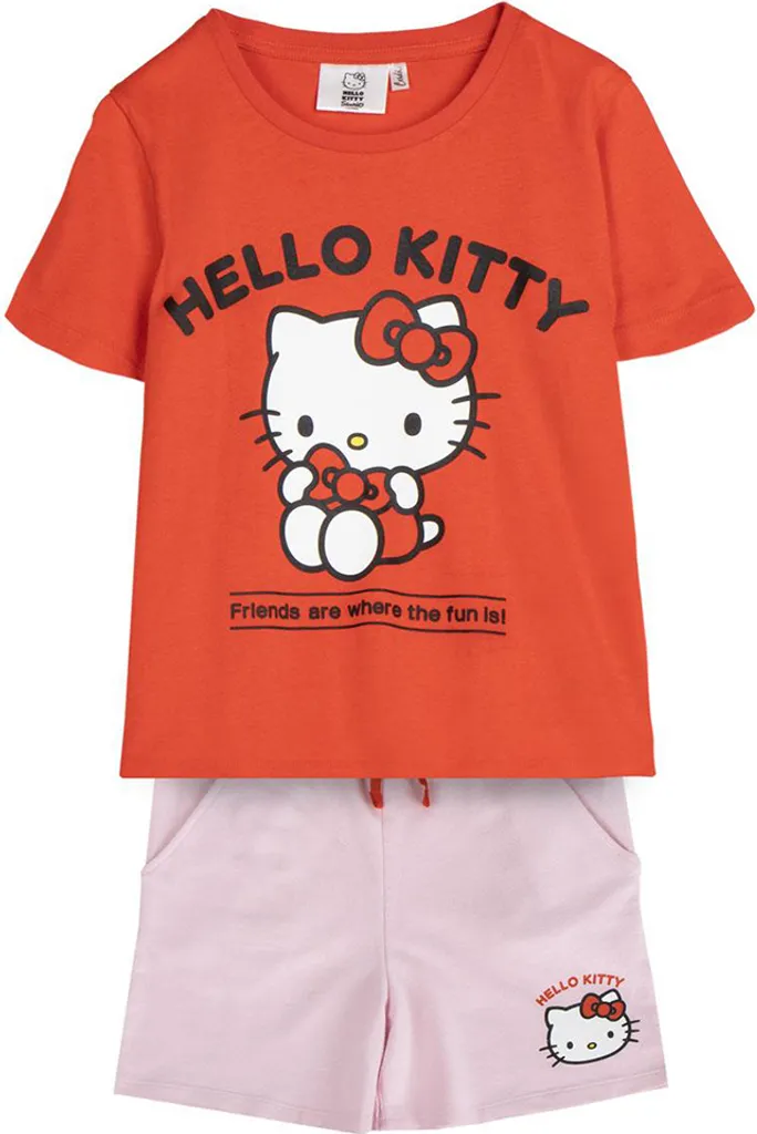 Bellissimo Set Hello Kitty Arancione 5 Anni | Regala Allegria Cerda