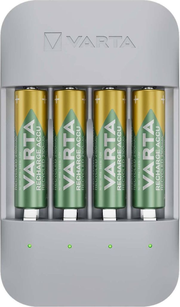 Varta Ladegerät Eco Charger Pro Recycled 4x AA 56816 Immagine del prodotto 