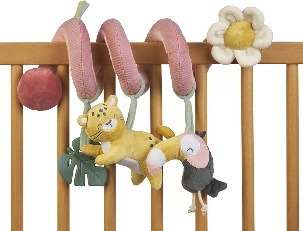 Spirale d'éveil Jungle Party Blossom pour amuser bébé en voyage