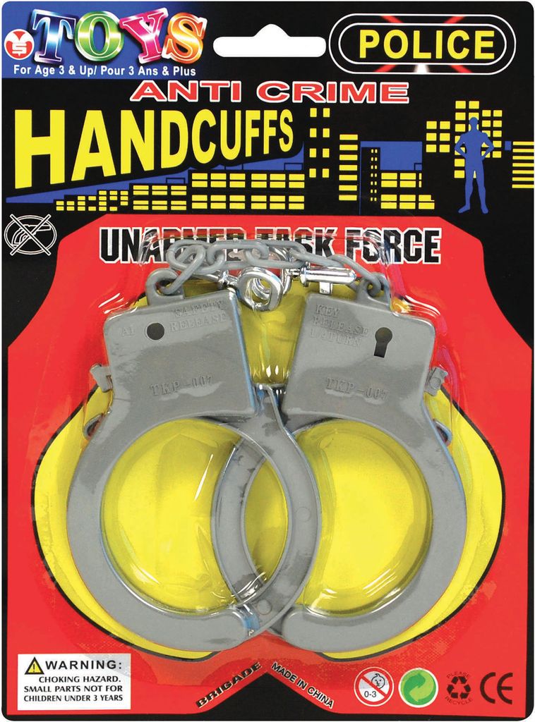 Plastik-Handschellen