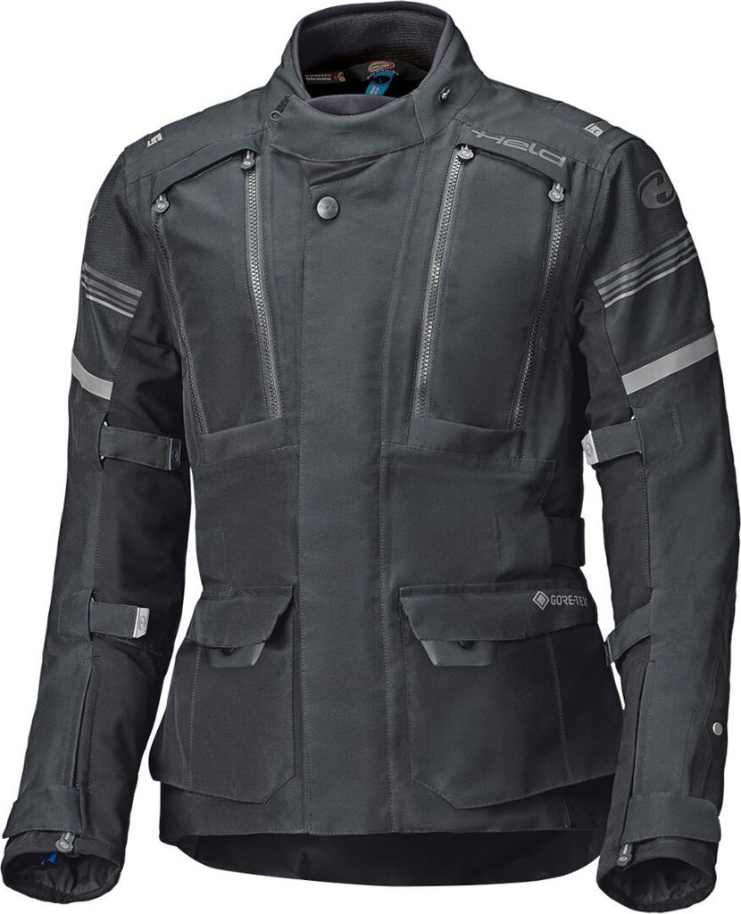 Held Omberg Top Motorrad Textiljacke, schwarz, 2XL