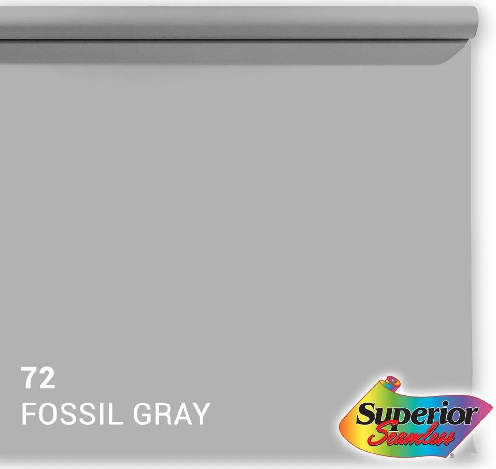 Rotolo Carta Superior 72 Grigio Fossile 1.35x11m | Offerta Studio