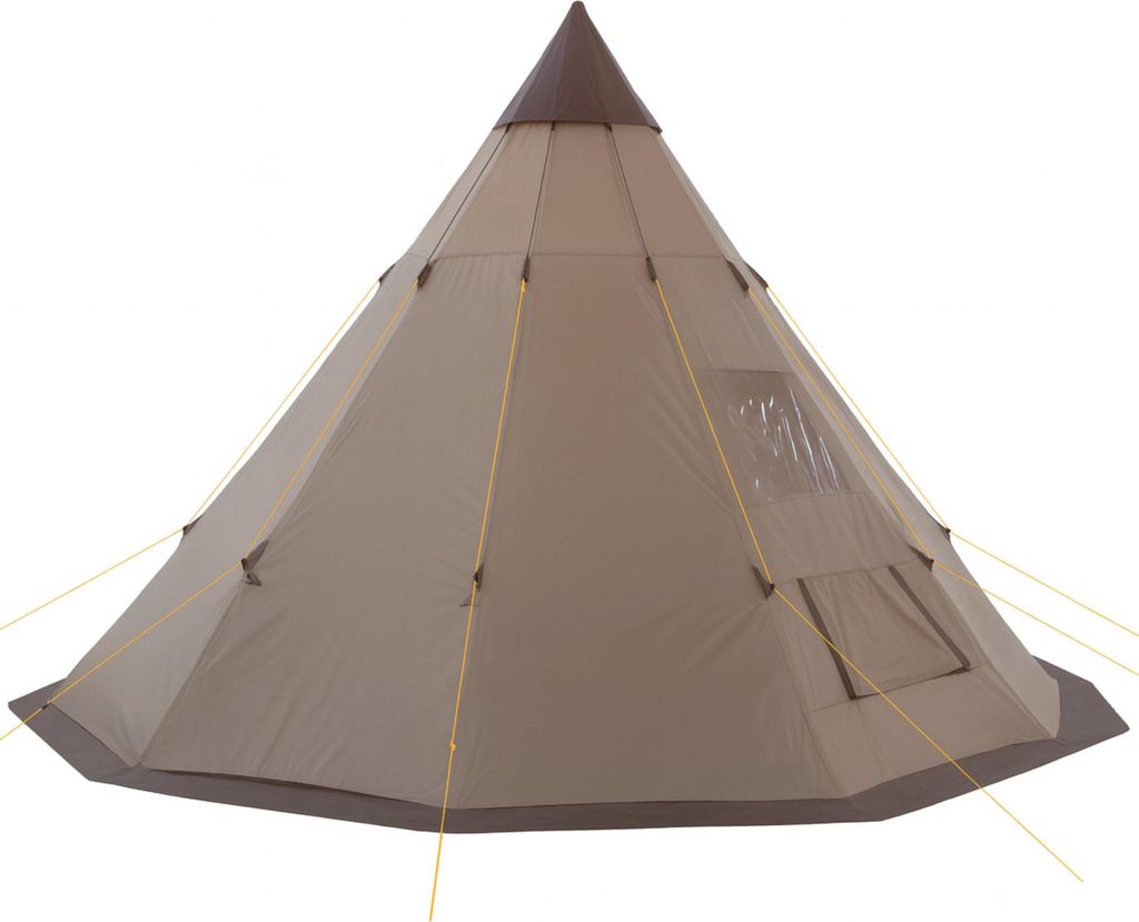 CampFeuer Tipi Zelt Spirit 4 Personen Braun