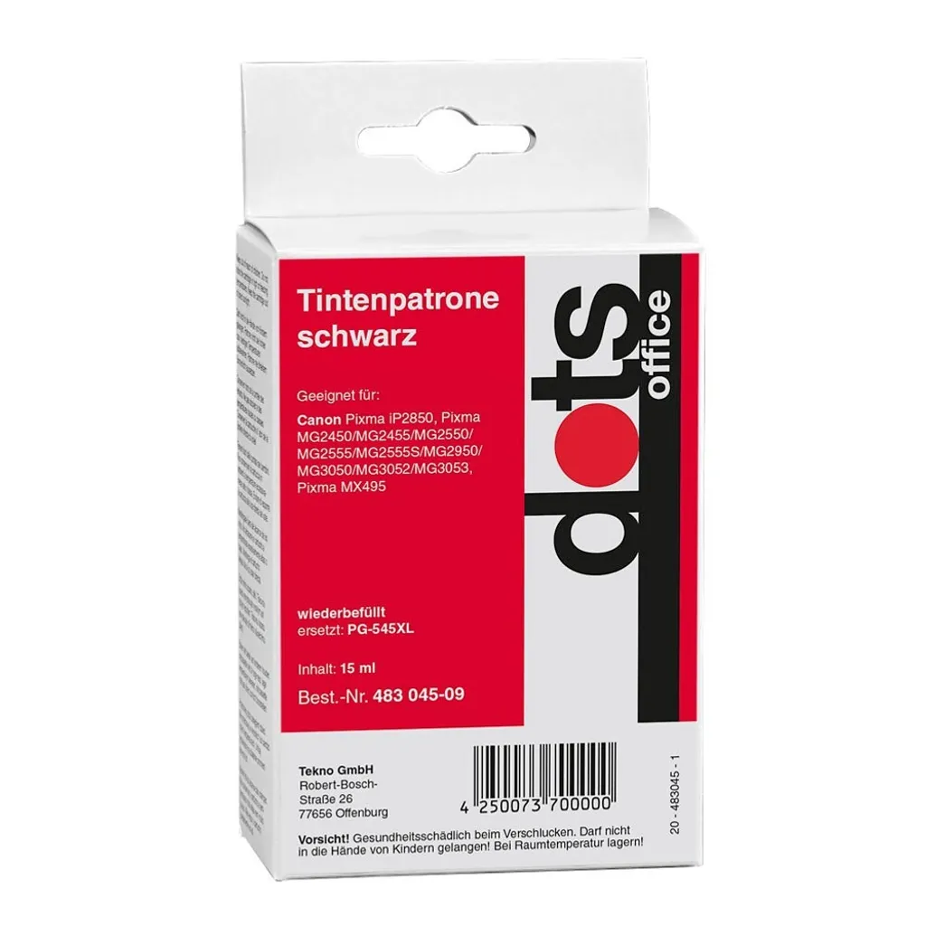 Dots PG-545XL Noir : Solution pour imprimer vos documents Canon à bas prix - 2