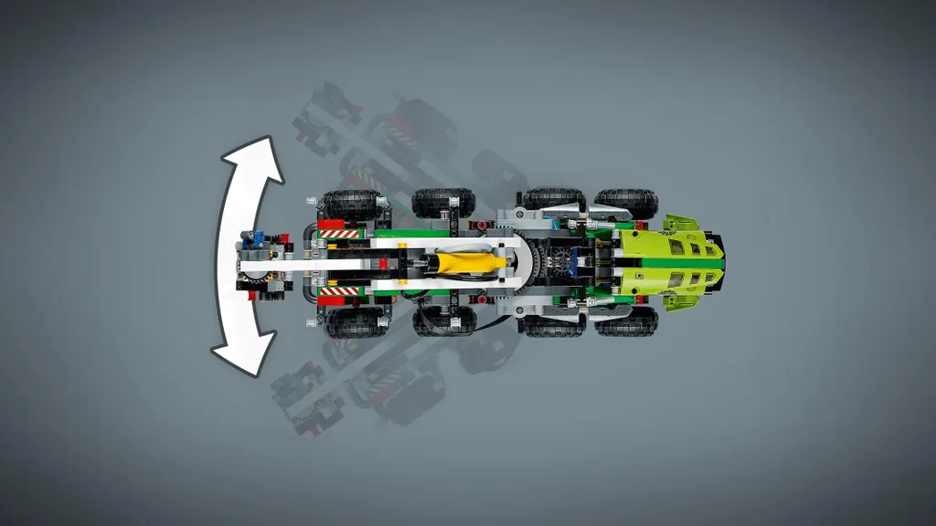 Jeu de construction motorisé Abatteuse forestière LEGO Technic 42080 - 14