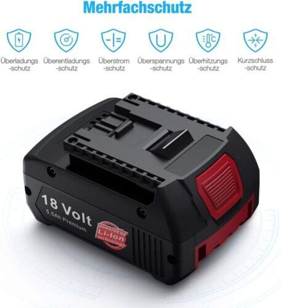Bosch Akkupack GBA 18 Volt, 5.0 Ah Produktbild 24