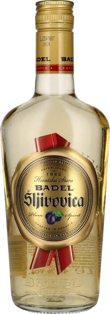 Badel Sljivovica Alter Pflaumenbrand 40% Vol. 0,5l Produktbild 