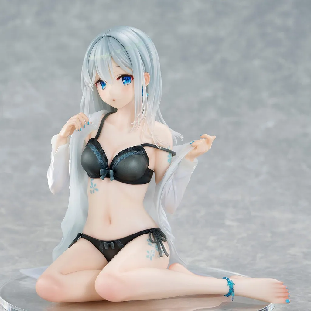 Statue PVC Haute Fidélité Fille Argentée Fuumi 1/7 Matin Bleu Ciel 16cm