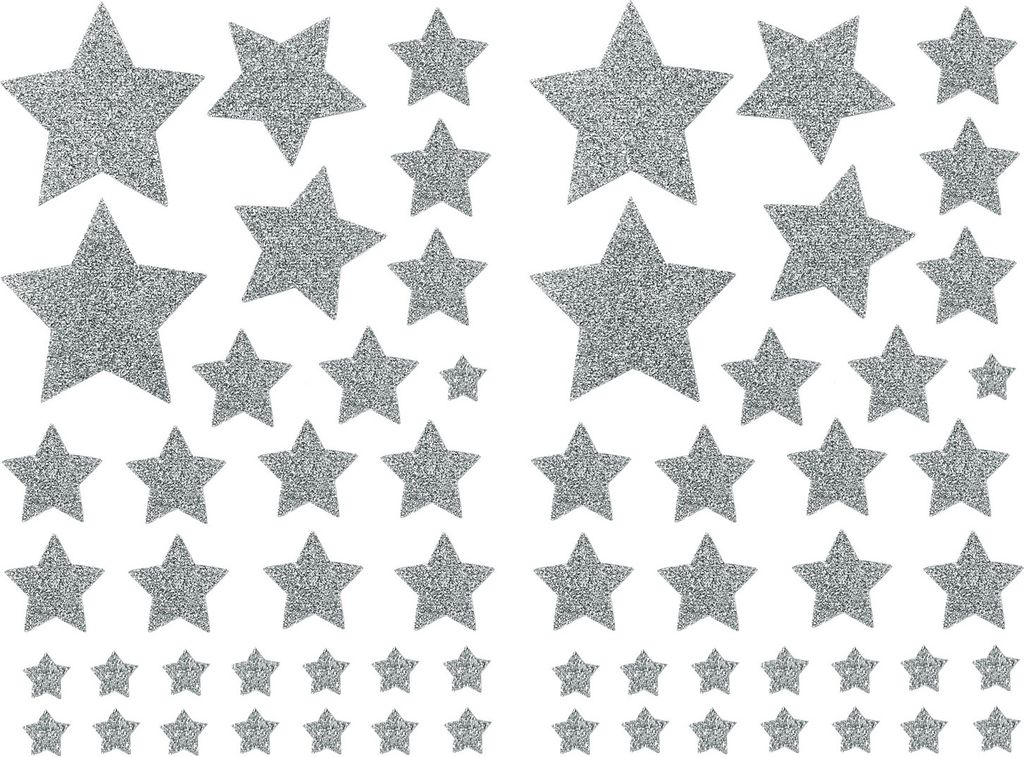 Oblique Unique 64 Sterne Sticker Stern Aufkleber mit Produktbild 