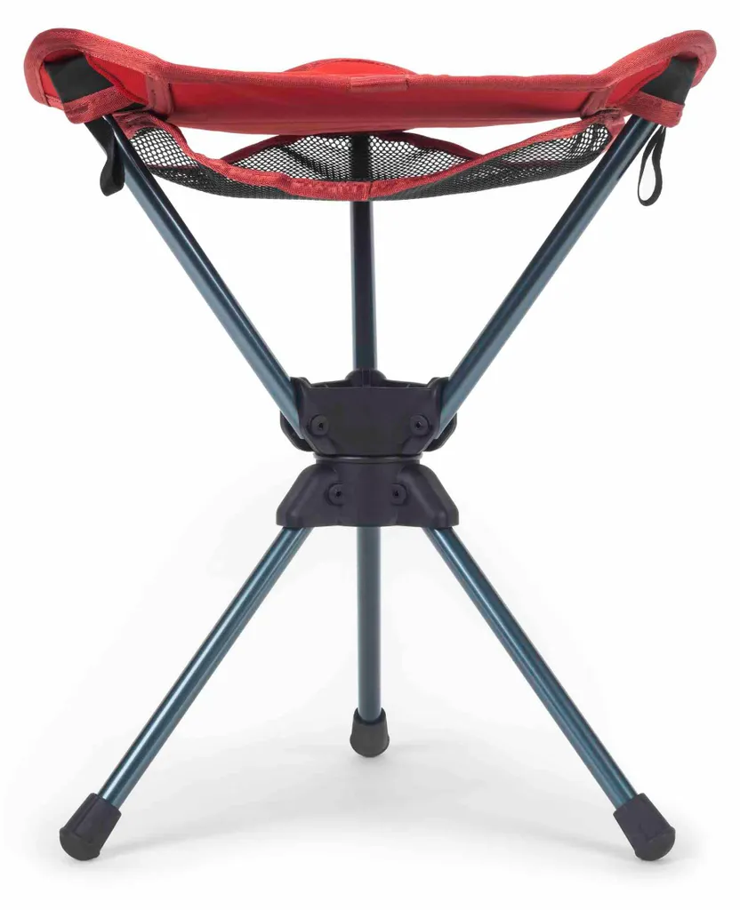 Tabouret GRAND TRUNK Kompass 360° Rouge Terre Cuite - Siège Pivotant