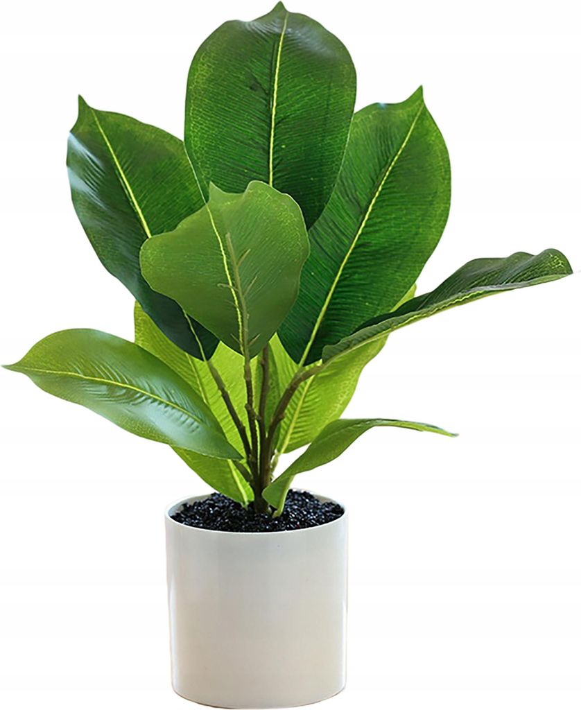 Künstliche Topfpflanze, realistisch, 34 cm, Ficus, Dekoration