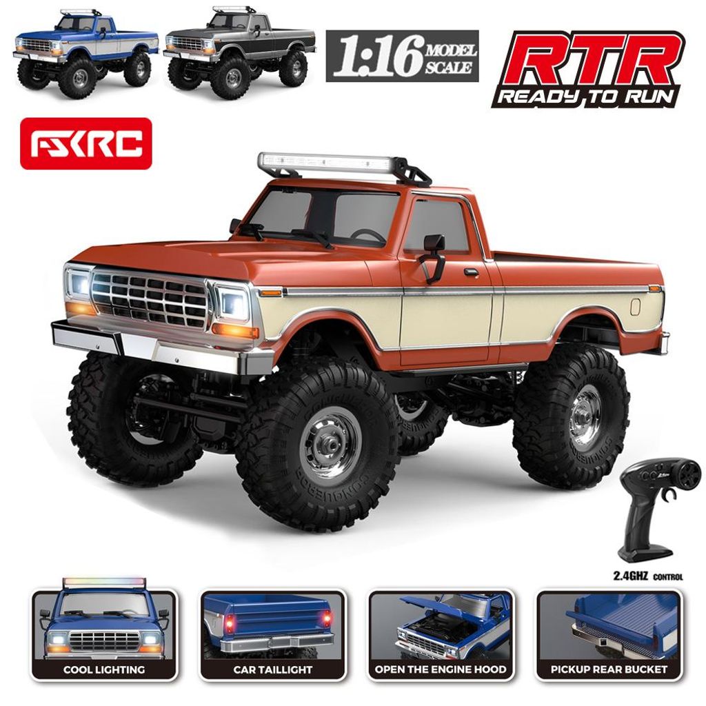 HB R1610/R1611/R1612 1:16 RC Crawler 4WD Offroad Fahrzeug Produktbild 