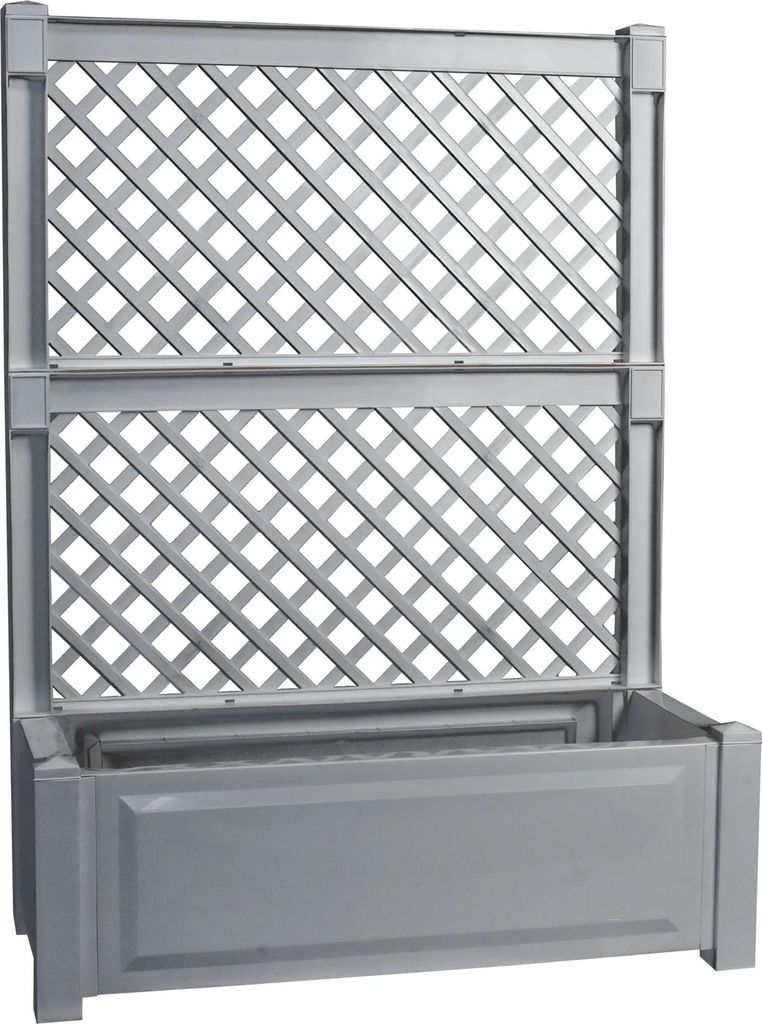 Fioriera KHW da 100 cm con traliccio, dimensioni L 100 x P Immagine del prodotto 