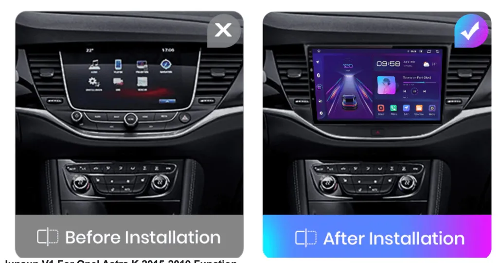 Remplacer Autoradio Opel Astra : Solution GPS Android et Mains Libres