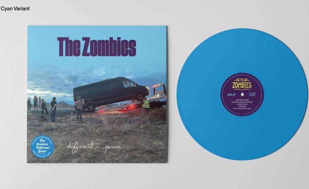 The Zombies: The Zombies: Different Game (Cyan Blue Vinyl) - - (LP / D)