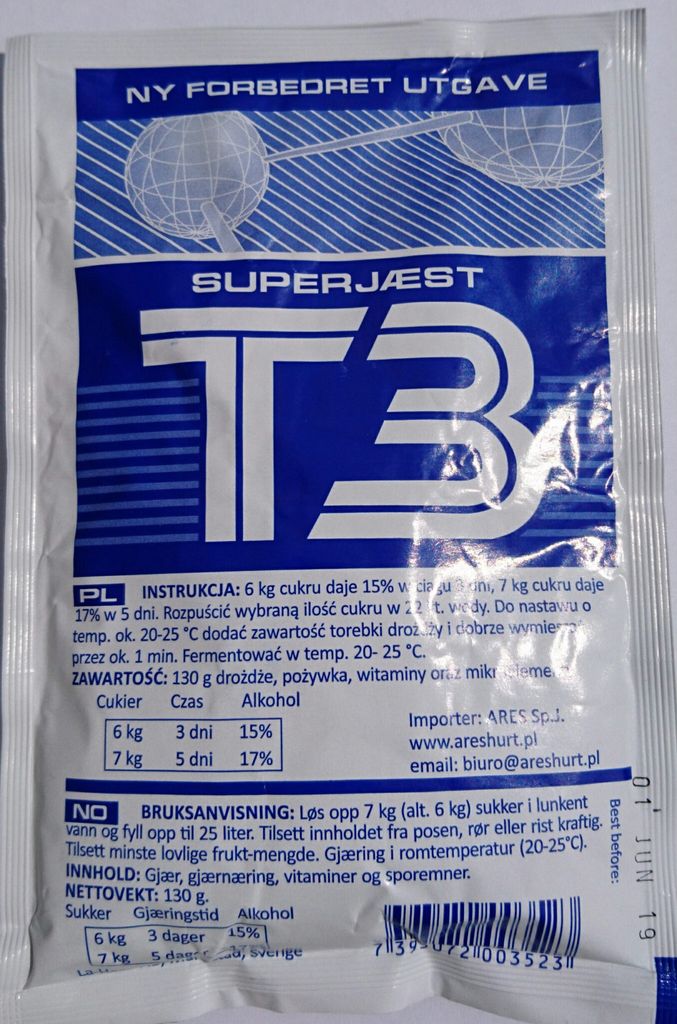 Turbo Hefe – T3 Super 130g