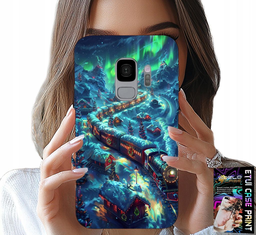 Gehäuse Für Samsung Galaxy S9 - Zug, Weihnachts-Express-Designs + Film