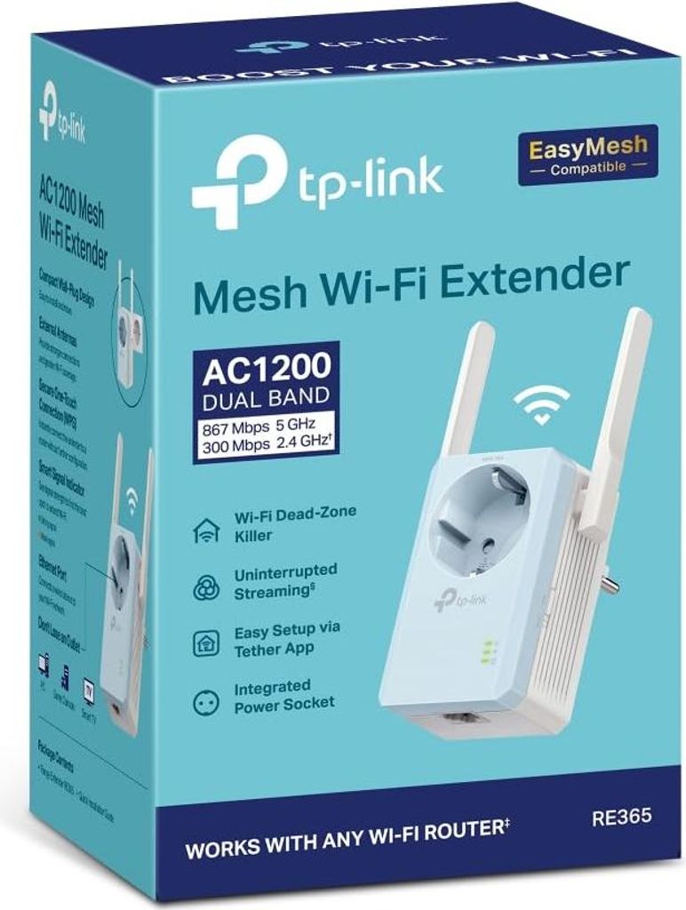 TP-Link Ripetitore WiFi Wireless TL-WA860RE Con Presa Integrata, Wifi - Foto 9