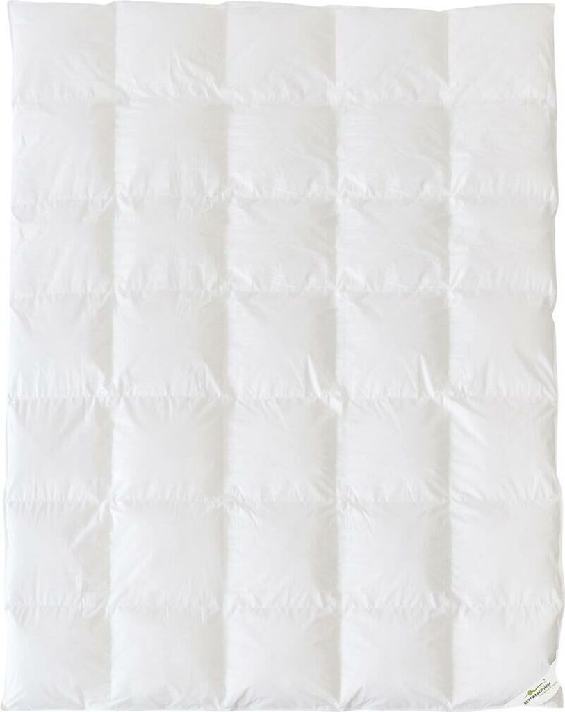 Bettwaren-Shop Bettdecke Hotel medium, Füllung: 90% Federn, 10% Daunen 155x200 cm