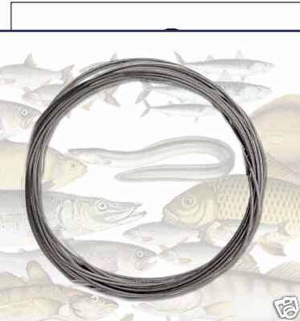 3m Stahlvorfach 9kg SuperSteel 1*19