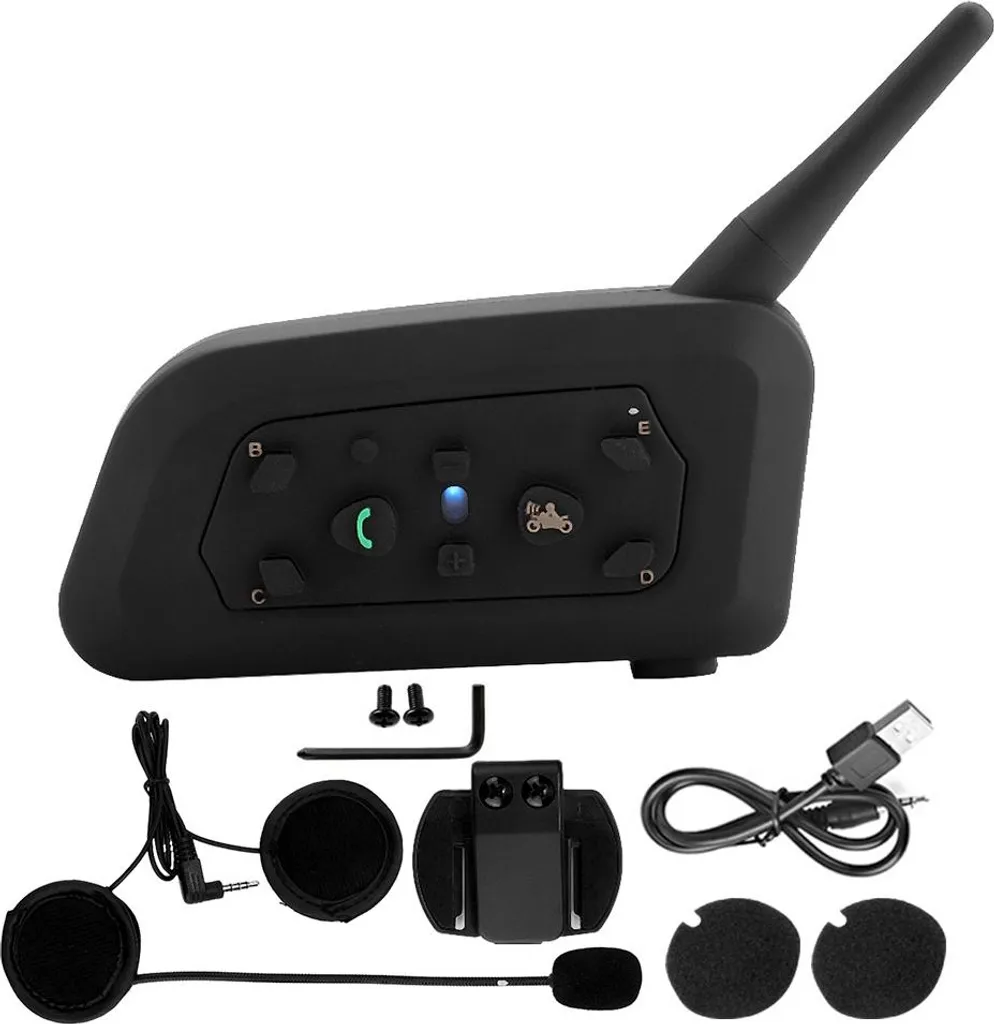 Miglior Interfono Casco Economico - Bluetooth IP65 e Vivavoce Alta Qualità