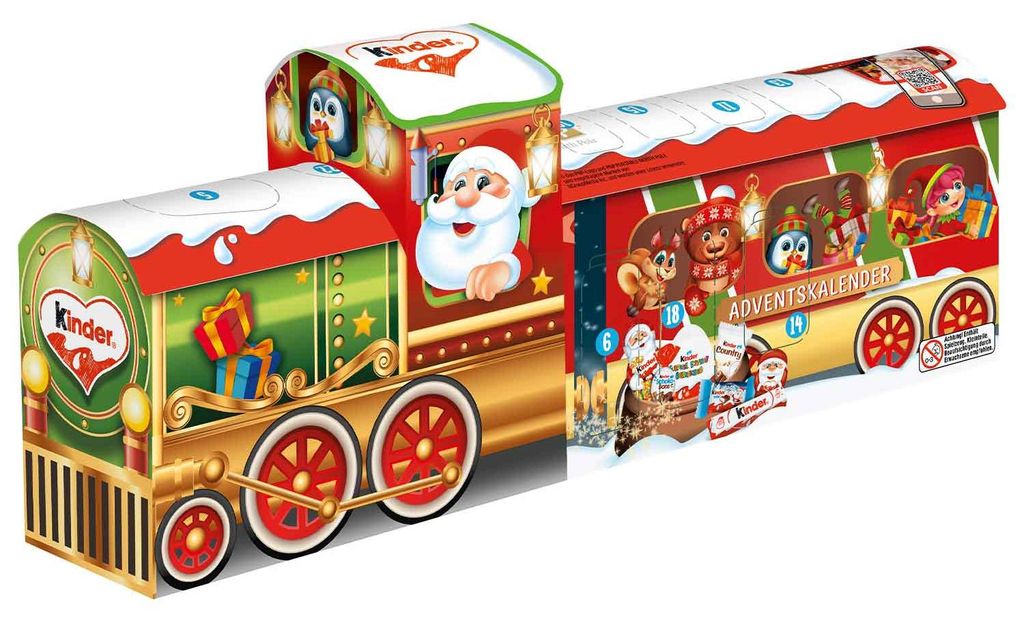 kinder Mix 3D-Zug Adventskalender Produktbild 