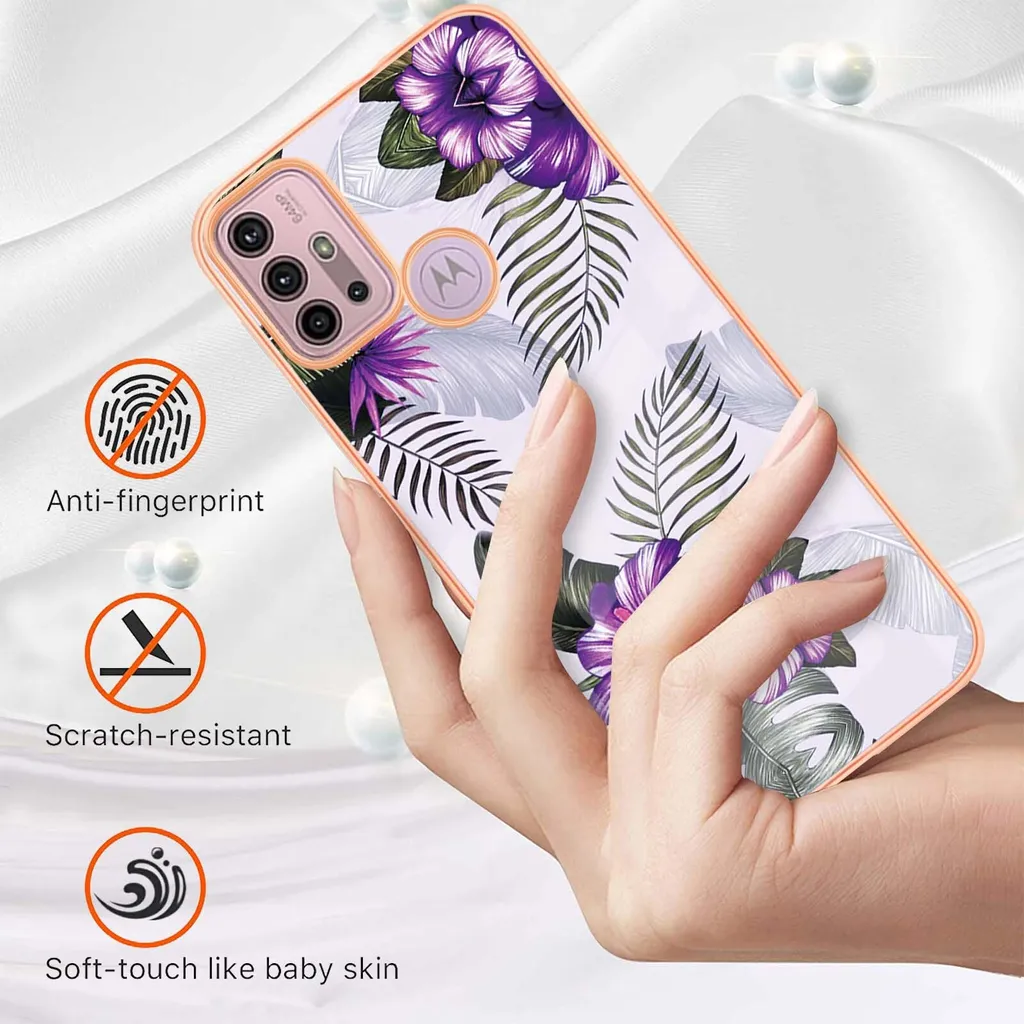 OFFERTA Custodia Motorola Moto G30/G20/G10 - Silicone Viola Shock - 2