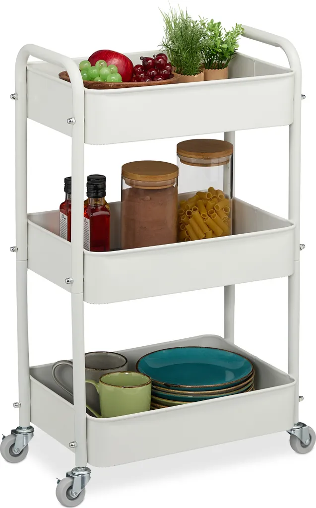 Carrello Portautensili 3 Livelli Relax | Robusto Trolley Officina Casa