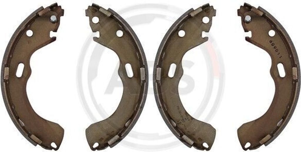 A.B.S. Bremsbackensatz Trommelbremse Hinten für MAZDA 626 V Hatchback (GF) 228mm 9037