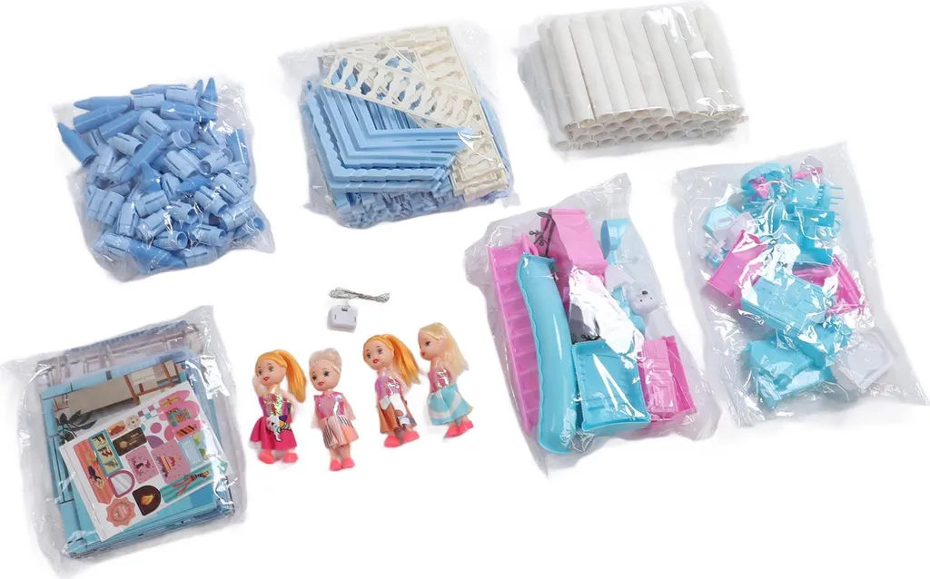 Château de princesse à construire, activité créative pour filles - 4