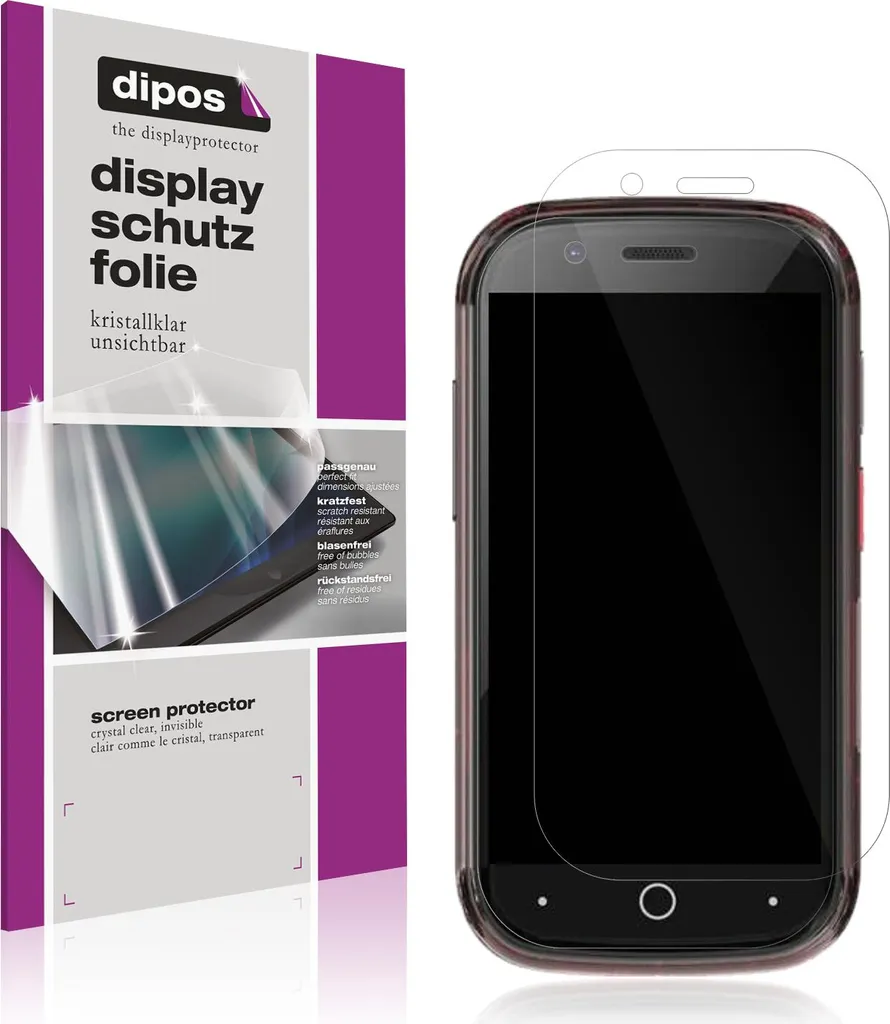 4x Pellicola dipos per Unihertz Jelly Star: Lo Schermo Merita il Meglio