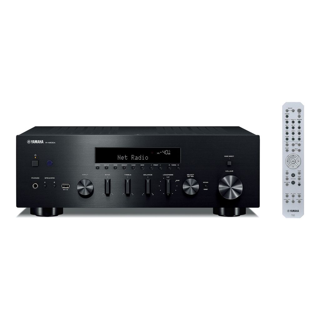 Yamaha R-N600A Netzwerkverstärker, schwarz Produktbild 