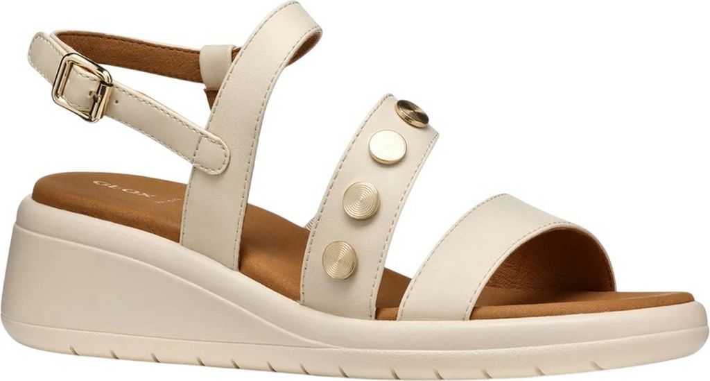 Geox - Damen Sandalen "D Meliconia" FS11644 (39 EU) (Papyrus)