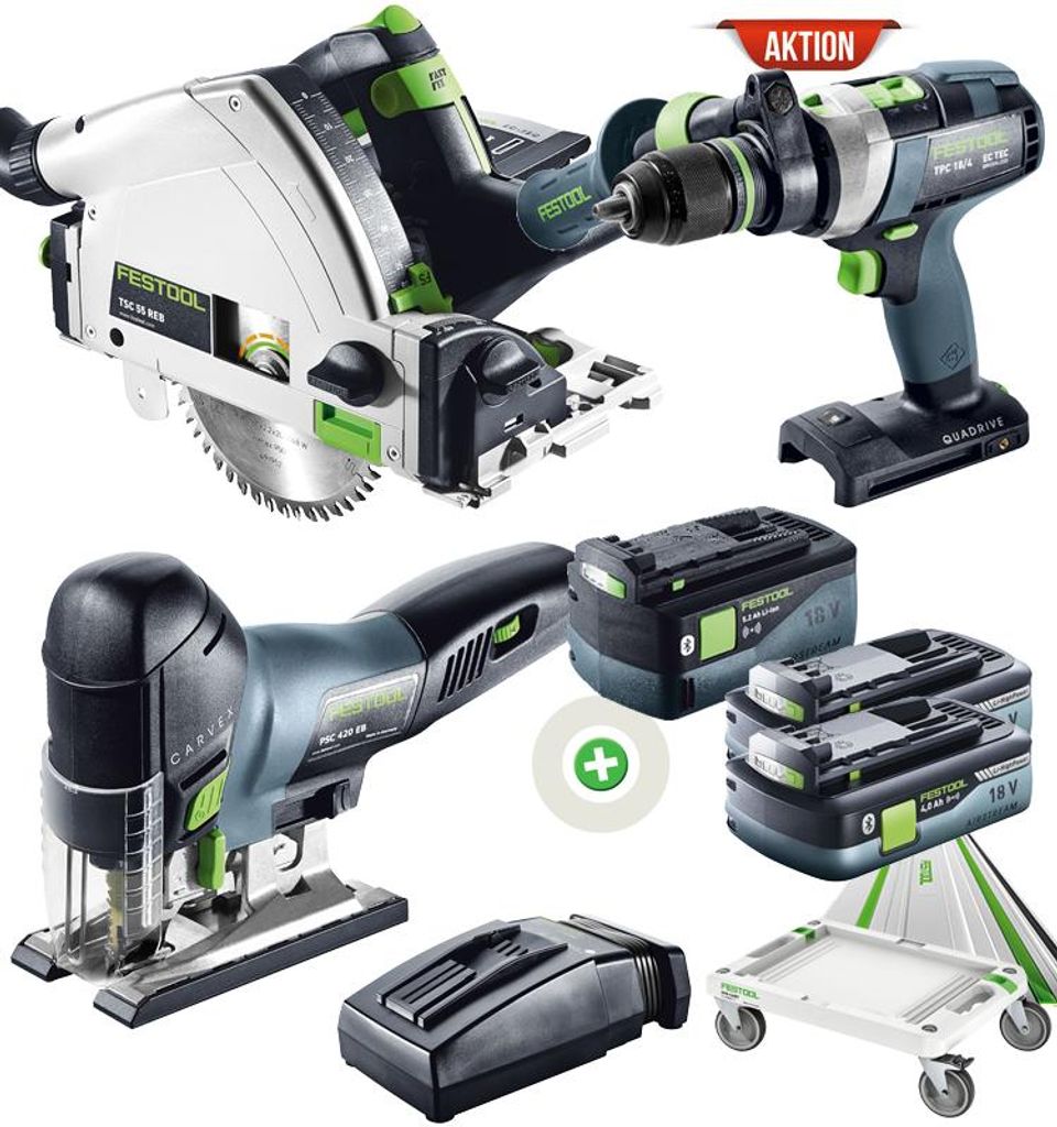 Festool TSC 55 REB-Li Basic akumulátorová ponorná pila 36V Obrázek produktu 