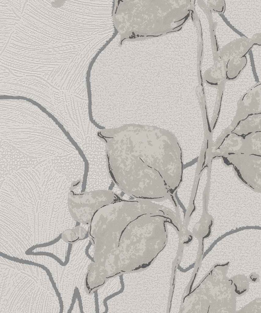 Tapete Vlies Floral Glanz-Effekt beige Marburg 57941