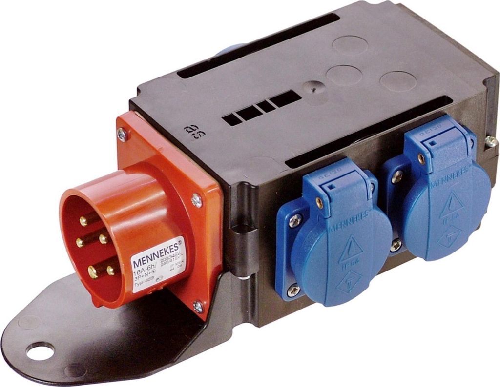 as - Schwabe MIXO Adapter/Stromverteiler SAAR – – IP44 –  Produktbild 