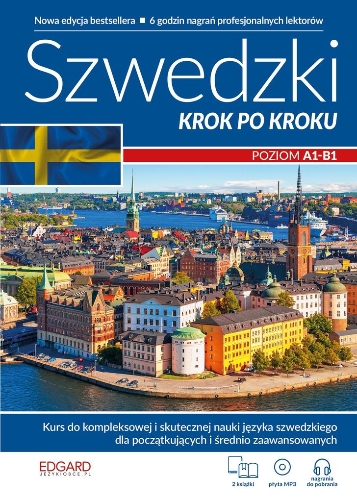 Szwedzki. Nauka. Szwedzki krok po kroku wydanie 3