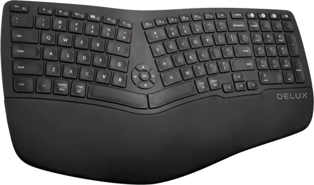 Clavier ergonomique Delux GM902 : Dites adieu aux douleurs de poignet