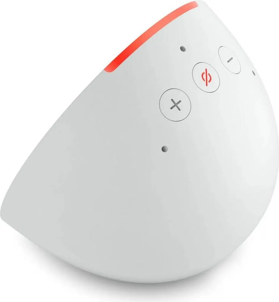 Echo Pop Blanc Amazon : Assistant Vocal Bluetooth au Design Demi-sphère