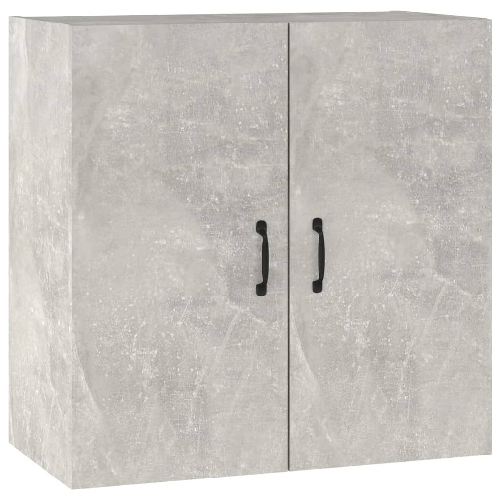Wandschrank Betongrau 60x31x60 cm Holzwerkstoff Produktbild 
