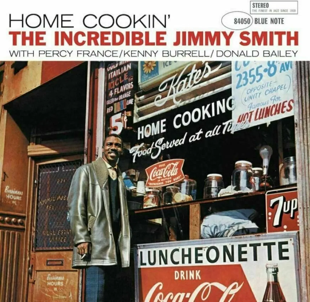 Disque vinyle 33 tours Jimmy Smith Home Cookin' album de jazz