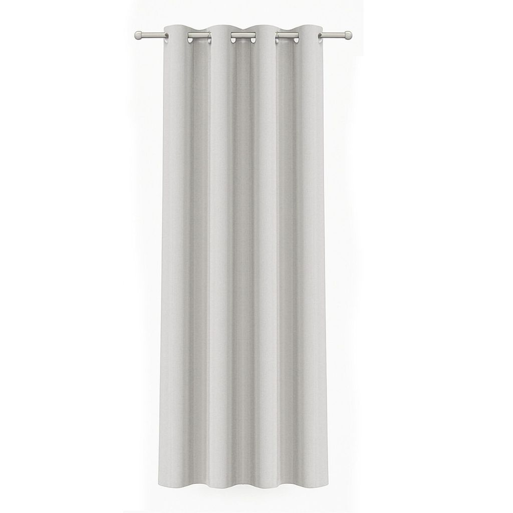 Tenda grigio chiaro 140x175 cm con occhielli – tenda Immagine del prodotto 