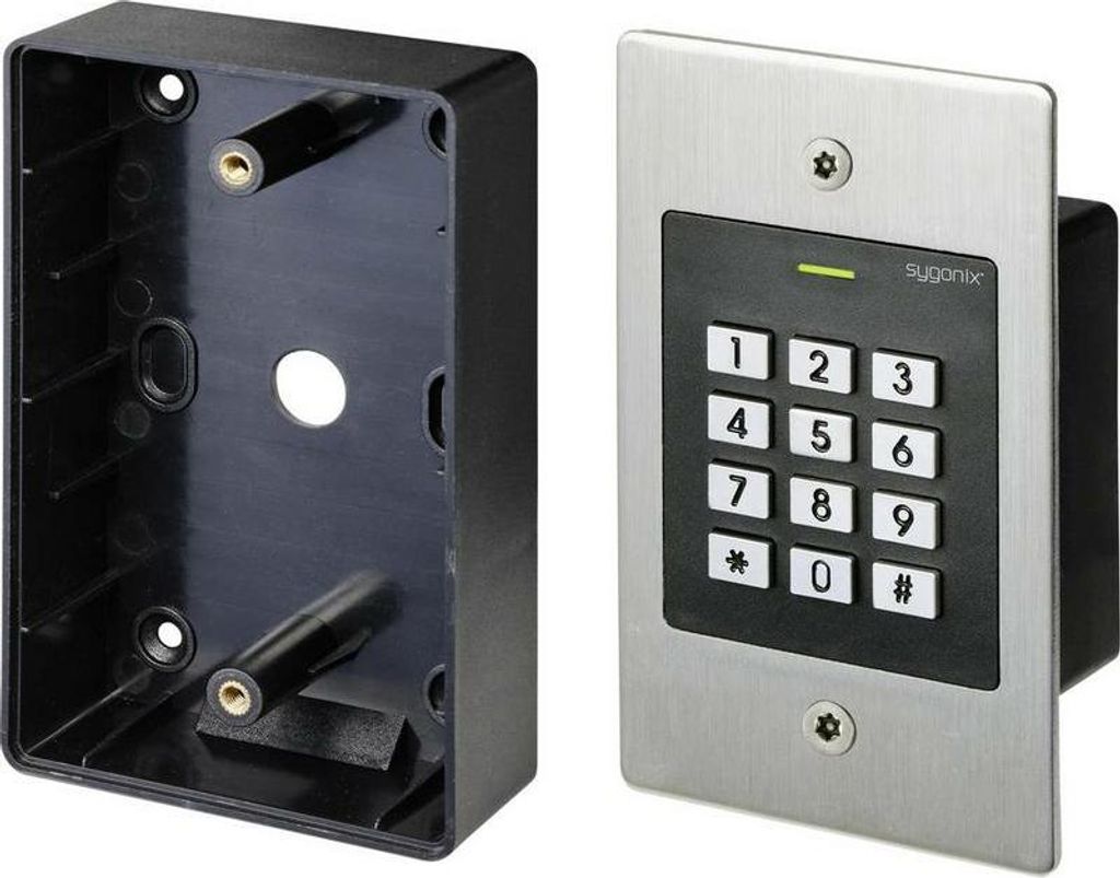 Sygonix SY-4760956 Tastiera a codice con RFID da incasso 12 Immagine del prodotto 