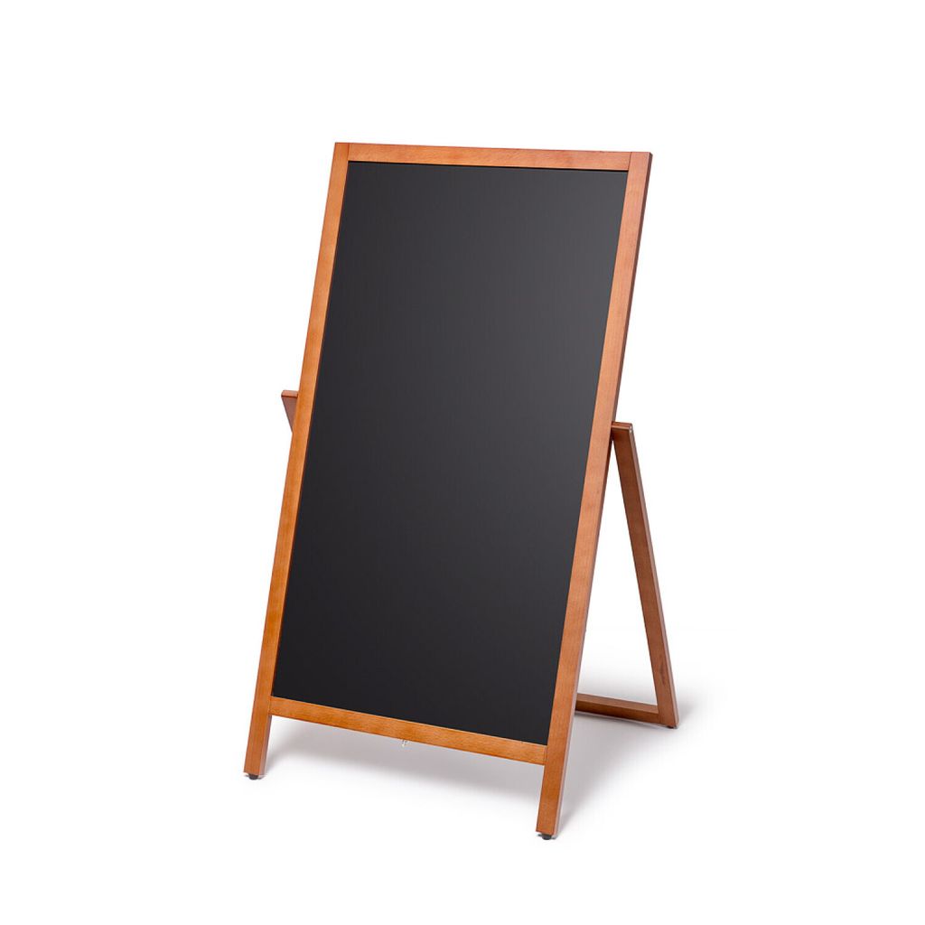 Showdown Displays Holz Kundenstopper Flip - 55x105cm - Hellbraun