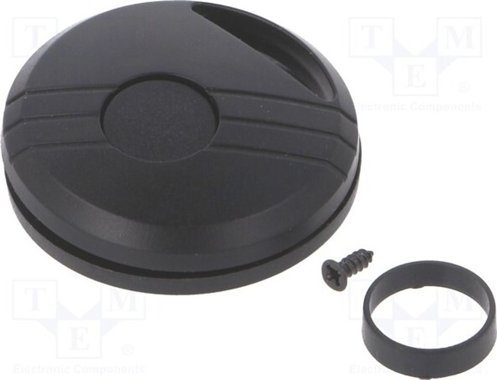 1x Gehäuse: für Fernbedienung Z: 13mm schwarz Ø: 38mm P-16/BK Fernbedienungsgehä